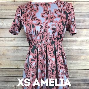NWT LuLaRoe XS Amelia Dress